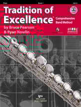 Tradition of Excellence Flute band method book cover